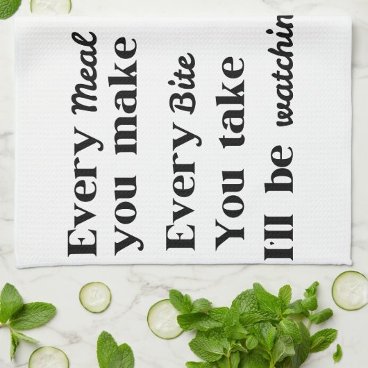 Funny Dog Gezegde Foto Keukenhanddoek (Gevouwen)