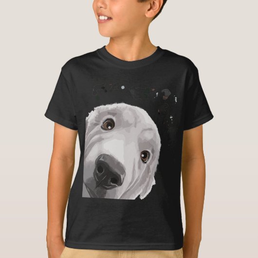 Funny Dog Great Pyrenees T-shirt (Voorkant)