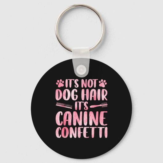 Funny Dog Groomer Art For Men Women Dog Grooming P Sleutelhanger (Voorkant)