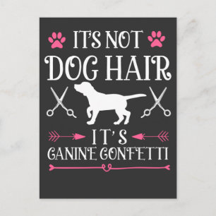 Funny Dog Groomer Quote Canine Puppy Grooming Briefkaart