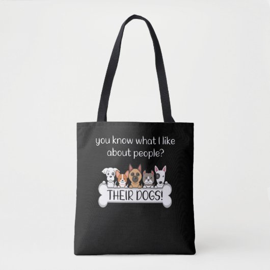 Funny Dog Groomer Quote Pet Puppy Grooming Love Tote Bag (Voorkant)