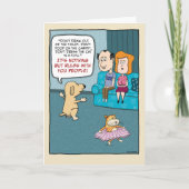 Funny Dog haat alle regels van gisteren Kaart (Voorkant)