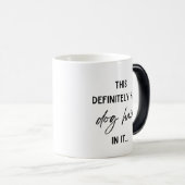 Funny Dog Hair Mok (Voorkant rechts)