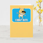 Funny Dog is geen verrader Kaart (Gele Bloem)