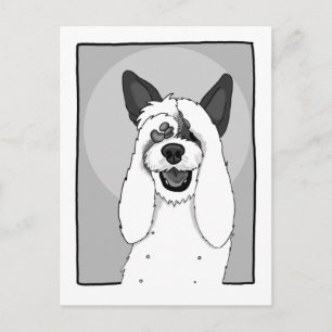 Funny Dog IV Briefkaart