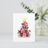 Funny DOG-kerstboom - Adoptie reddingsboot Briefkaart (Staand voorkant)