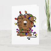 Funny Dog-kerstlampjes Disaster Feestdagen (Voorkant)