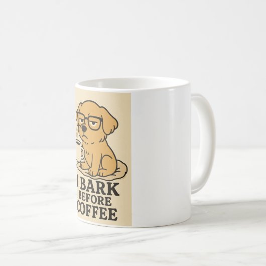 Funny dog koffiemok (Voorkant rechts)