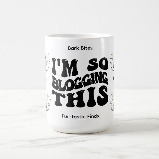 funny dog koffiemok (Center)