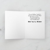 Funny Dog / Lab in het Hawaiiaanse Shirt op Beach  Kaart (Binnen)