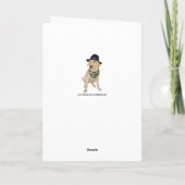  Funny Dog / Lab-Kaart voor Guy Kaart (Achterkant)
