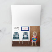 Funny Dog/Lab krijgen goed Kaart (Binnen)