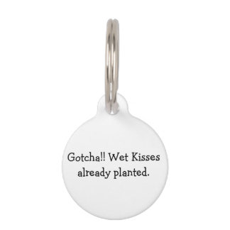 Funny Dog Label, identificatie Huisdierpenning