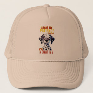 Funny Dog Lover Baseball & Trucker Hat - 'Geduld Trucker Pet