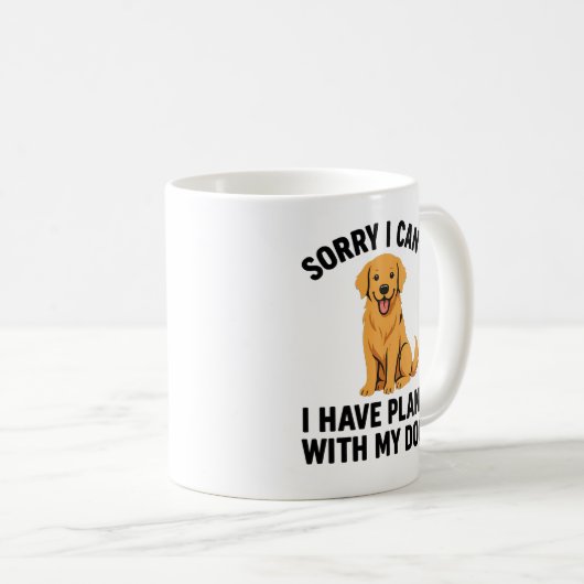 Funny Dog Lover Coffee Mok - Pet Owner Gift (Voorkant rechts)