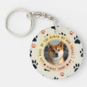 Funny Dog Lover Gift - Life Goal Sleutelhanger (Voorkant)