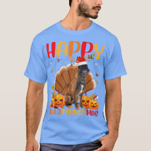 Funny Dog Lover Happy Belgium Malinois Dog HelloTh T-shirt
