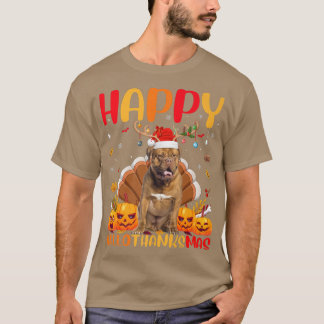 Funny Dog Lover Happy Dogue De Bordeau Dog HelloTh T-shirt