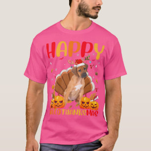 Funny Dog Lover Happy Rhodesian Ridgeback HelloTha T-shirt