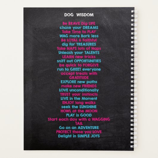 Funny Dog Lover Ik ben de PsycHOTic Dog Trainer Planner (Achterkant)