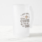 Funny Dog Lover Mok Dog mama Dog Dad (Voorkant rechts)