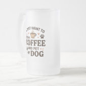 Funny Dog Lover Mok Dog mama Dog Dad (Voorkant links)
