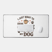 Funny Dog Lover Mok Dog mama Dog Dad Bureaumat (Keyboard & Muis)
