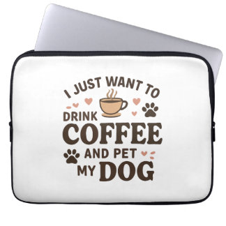 Funny Dog Lover Mok Dog mama Dog Dad Laptop Sleeve