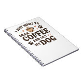 Funny Dog Lover Mok Dog mama Dog Dad Notitieboek (Rechterzijde)