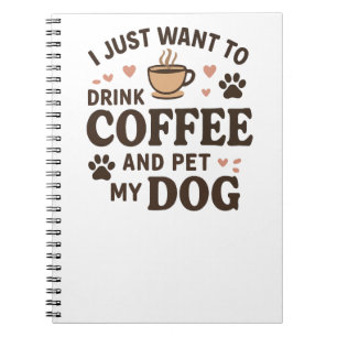 Funny Dog Lover Mok Dog mama Dog Dad Notitieboek
