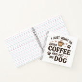 Funny Dog Lover Mok Dog mama Dog Dad Notitieboek (Binnen)