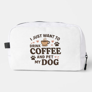 Funny Dog Lover Mok Dog mama Dog Dad Toilettasje
