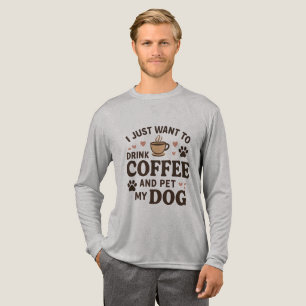 Funny Dog Lover Mok Dog mama Dog Dad Tri-Blend Shirt