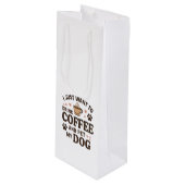 Funny Dog Lover Mok Dog mama Dog Dad Wijn Cadeautas (Voorkant Gekanteld)