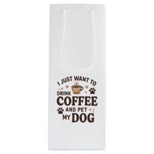 Funny Dog Lover Mok Dog mama Dog Dad Wijn Cadeautas