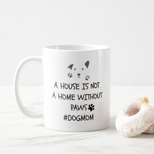 Funny Dog Lover Mok Dog Mom Dog Dad Koffie Mok (Met donut)