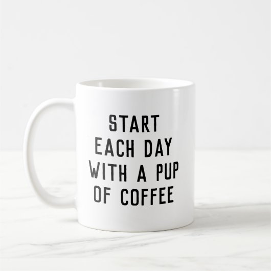 Funny Dog Lover Mok voor Dog Mom of Dog Dad (Links)