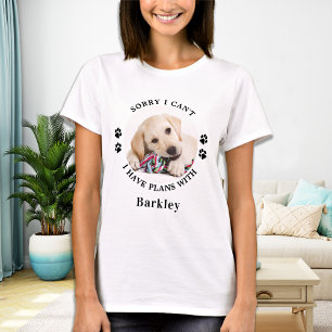 Funny Dog Lover Persoonlijke foto van Pet T-shirt