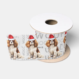 Funny Dog Lover Schattige Cavalier Dog Christmas Satijnen Lint