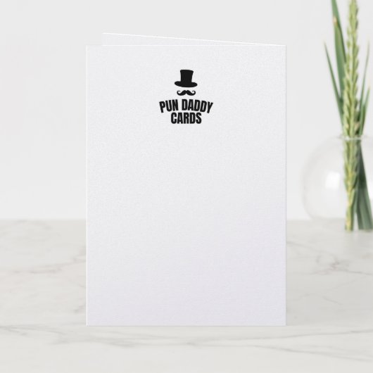 Funny Dog Lover Season's Greetings Christmas Kaart (Achterkant)