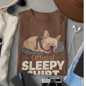 Funny Dog Lover Shirt - Official Sleepy Shirt