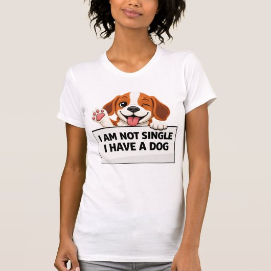 Funny Dog Lover Statement T-shirt (Voorkant)