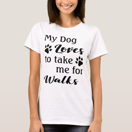 Funny Dog Lover T-shirt (Voorkant)