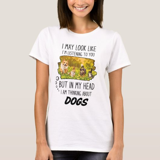 Funny Dog Lover T-shirt (Voorkant)