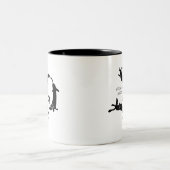 Funny Dog Lover Tweekleurige Koffiemok (Center)