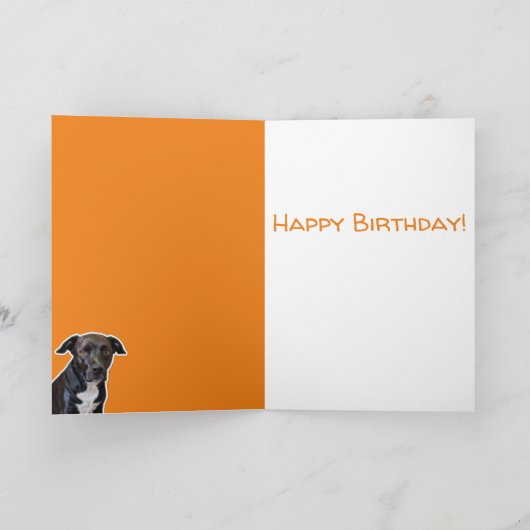 Funny Dog Lovers Birthday - in Dog Years Kaart (Binnen)
