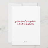 Funny Dog Ma Specialized Pet Photo Moederdag Feestdagenkaart (Achterkant)