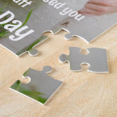 Funny Dog Mam - Moederdag Dog - Foto van Cute Pet Legpuzzel (Zijkant)