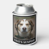 Funny Dog Meme Blikjeskoeler (Blikje Voorkant)