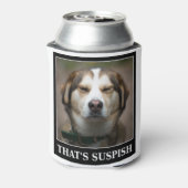 Funny Dog Meme Blikjeskoeler (Blikje Achterkant)